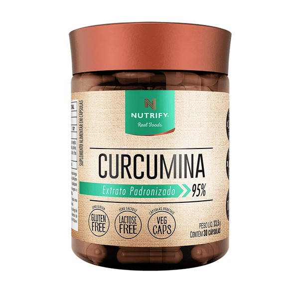 Curcumina 30 cápsulas - Nutrify