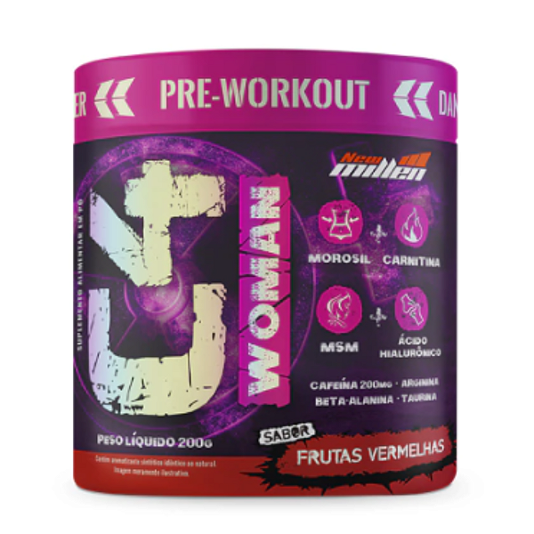 C4 Woman Pré Treino Feminino 200g - New Millen
