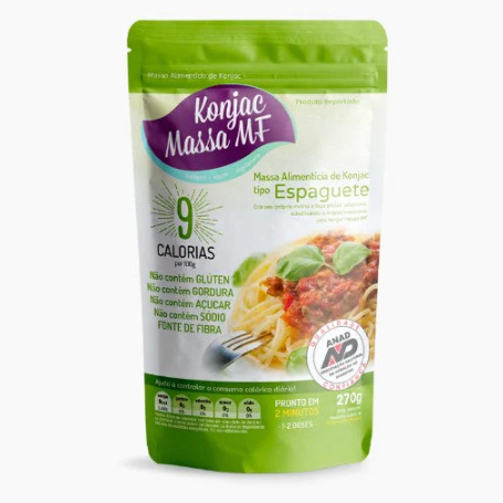 Massa de Konjac Tipo Espaguete 200g - Konjac Massa MF