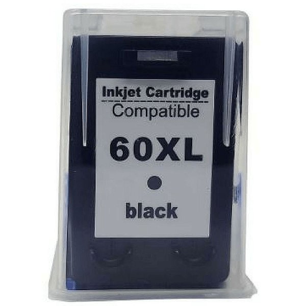 CARTUCHO DE TINTA COMPATÍVEL  HP 60XLBLACK 13ML