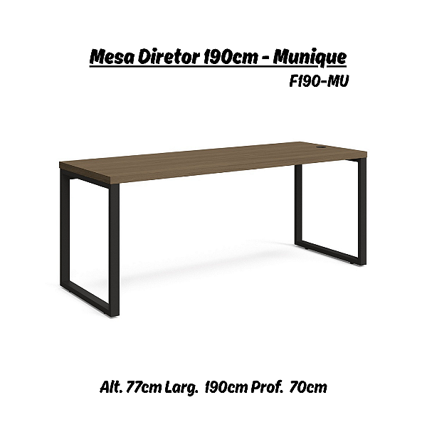 Mesa Diretor Ref. F190 - Linha Frame - Kappesberg
