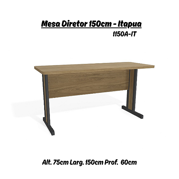 Mesa Diretor - Ref. 1150 - Linha Versátil - Kappesberg