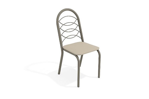 Par de Cadeiras Holanda - Ref. 2C009-NK - Estampa: 16 (Nude) Nikel - Kappesberg