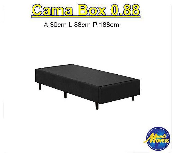 Cama Box 0.88 - Solteiro
