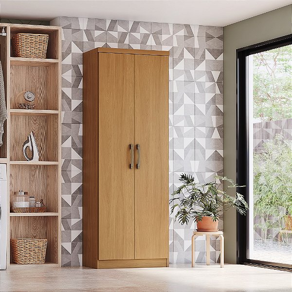 Multiuso Margarida 02 Portas - D110-214 - Cinamomo - Móveis Henn