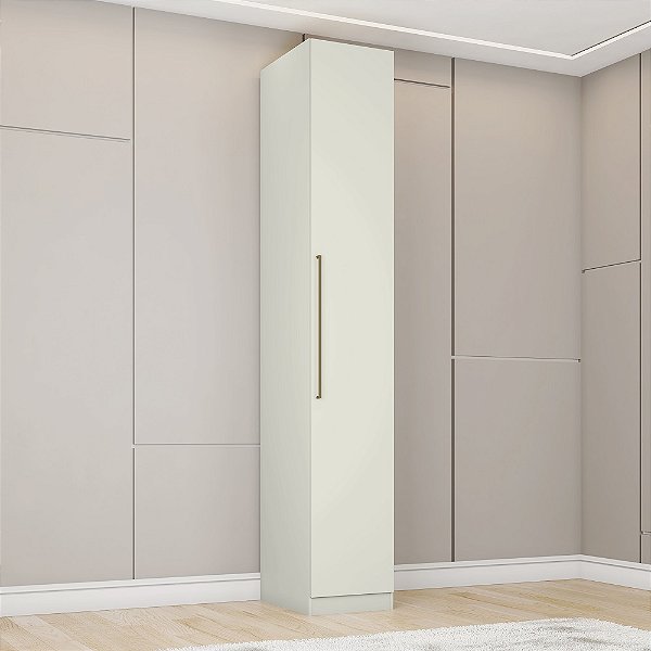 Módulo 01 Porta - MC01-133 - Areia - Linha Seletto - Móveis Henn