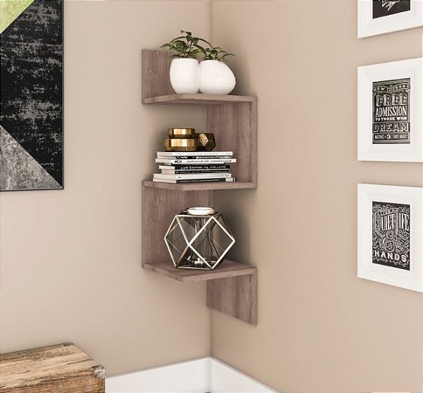 Nicho Decorativo Linha Design - AM 3079 - Rústico - Movelbento