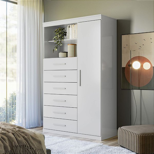 Multi Cômoda Marabá - 309666 - Branco - Santos Andirá