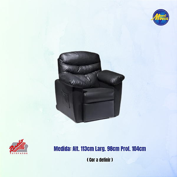 Poltrona do Papai 500 - Estofados Rincão