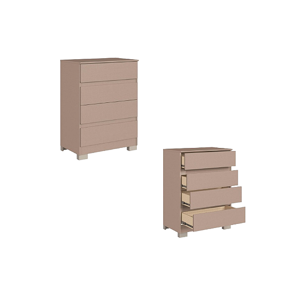 Comoda 04 gavetas Maia - 5082A - Duna - Moveis Castro