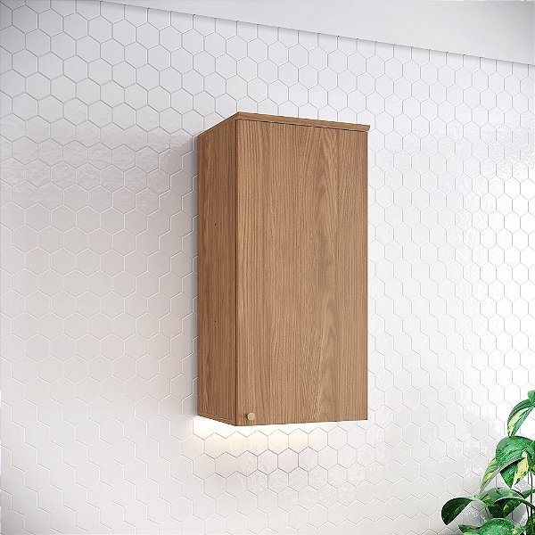 Aéreo 01 Porta 40cm - C635-128 - Nature - Linha Requinte - Móveis Henn