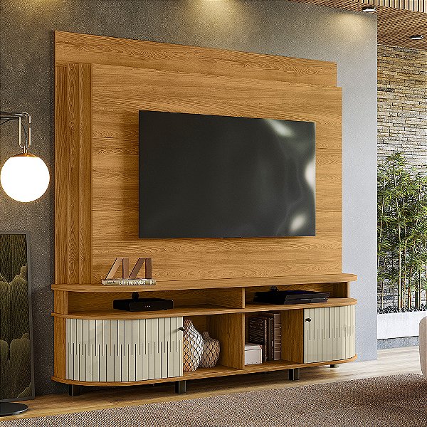 Home Theater Daytona - Ref. 651140 - Cumaru/Opala - Madetec