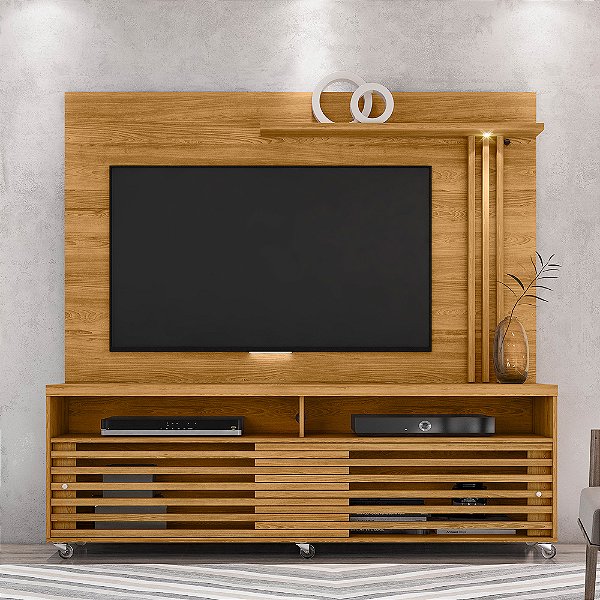 Composição Frizz Rack e Painel 1.8 - Ref. 709039 - Cumaru - Madetec