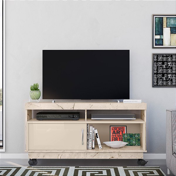 Rack Arthur - Ref. 389136 - Calacata / Off White - Madetec