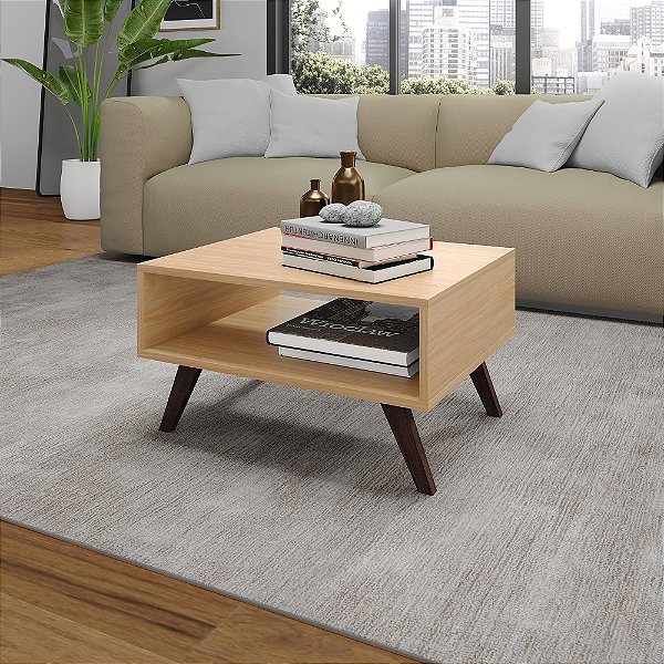 Mesa de Centro Linha Retrô - RT 3020 - Mel - Movelbento