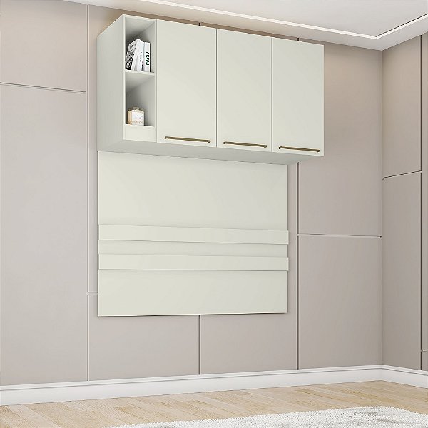 Módulo Ponte Casal - MC13-133 - Areia - Linha Seletto - Móveis Henn