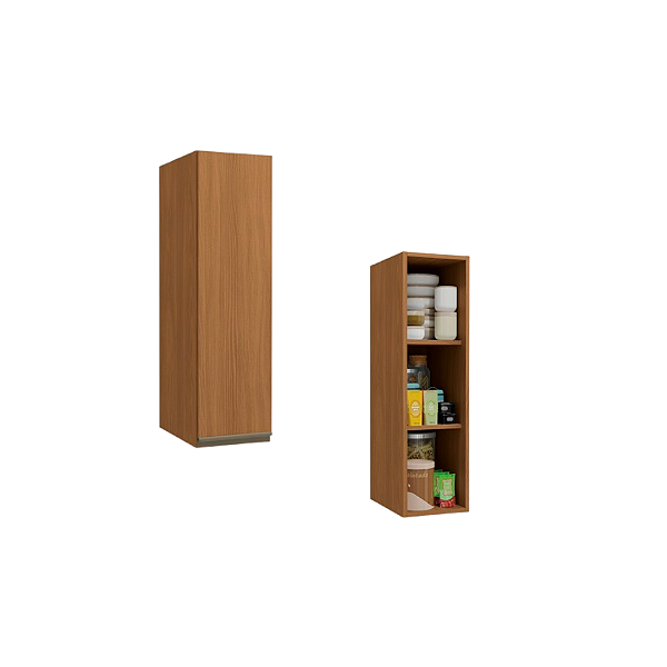 Aéreo 01 Porta 25cm - Ref. G759 - Canela - Linha Maxxi - Kappesberg