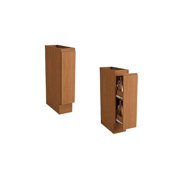 Balcão Porta Condimento 20cm - Ref. R621 - Canela - Linha Ciela - Kappesberg