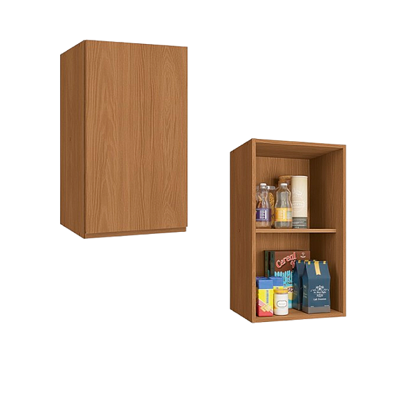 Aéreo 01 Porta 40cm - Ref. R642 - Canela - Linha Ciela - Kappesberg
