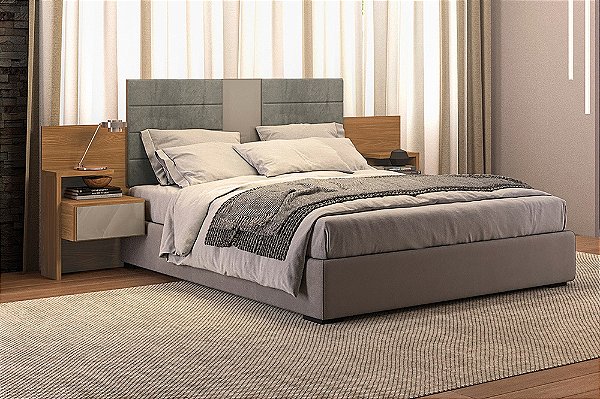 Cabeceira p/ Box com Apoio - Ref. G290 - Canela - Kappesberg