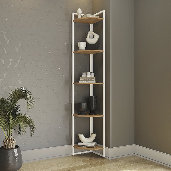 Cantoneira - Ref. LI022 - Canela/Branco - Linha Industrial - Kappesberg
