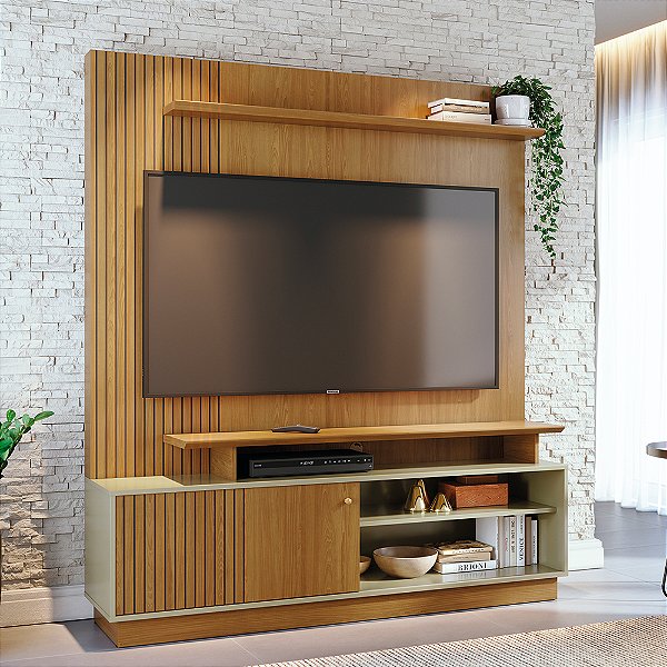 Home Theater Ares - Ref. 654140 - Cumaru/Opala - Madetec