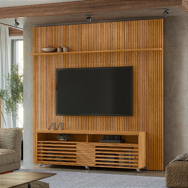 Composição Piso-Teto Prestige - Ref. 768039 - Cumaru - Madetec