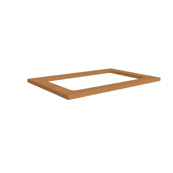 Tampo p/ Balcão Cooktop 80cm - E608 - Canela - Kappesberg