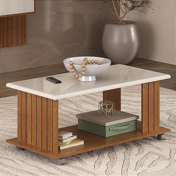 Mesa de Centro Mila - Cinamomo - Artely Móveis