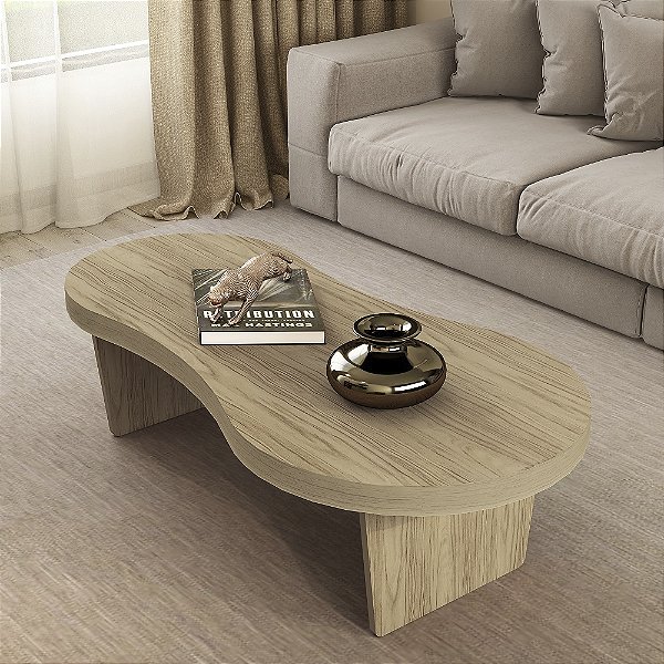 Mesa de Centro Magnum - Carvalho - Artely