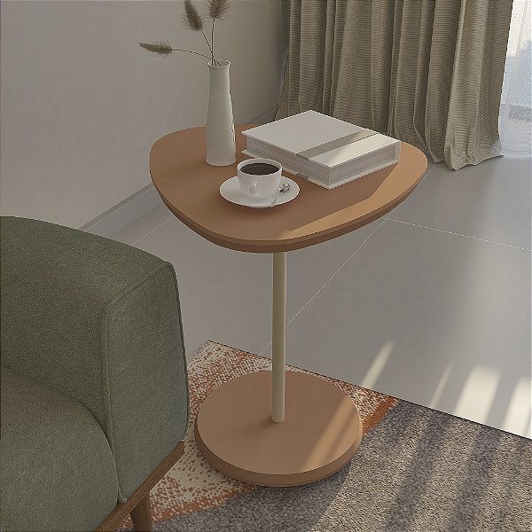Mesa de Apoio Bel Alta - Terracota - Artely Móveis