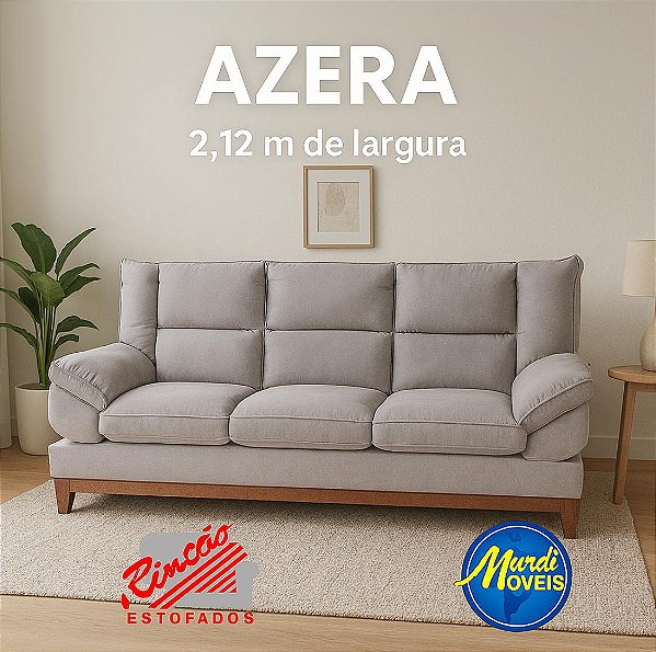 Sofá Azera 212cm - Estofados Rincão