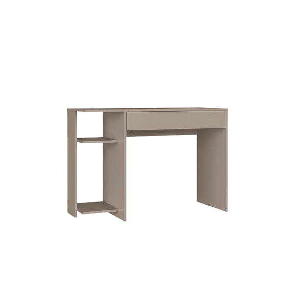 Mesa Escrivaninha Office Pixel - 4034A - Niquel - Moveis Castro