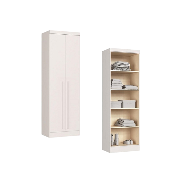 Módulo 02 Portas Infinity - 3920A2 - Branco - Móveis Castro