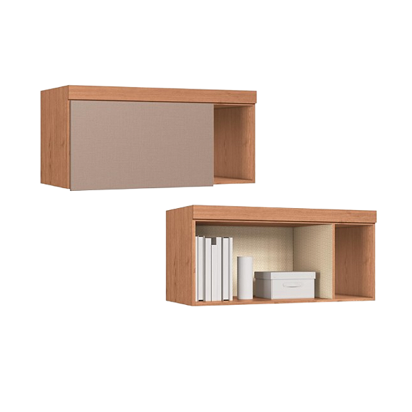 Módulo Aéreo 01 Porta Infinity - 3944A - Cedro/Duna - Móveis Castro