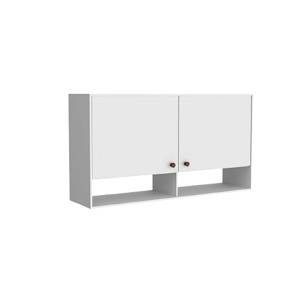 Aéreo 02 Portas 120cm - MB 1027 - Branco - Movelbento