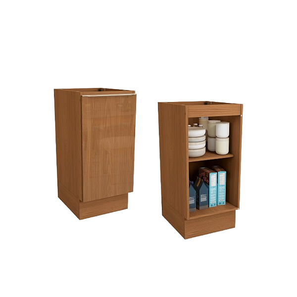 Balcão 01 Porta 40cm - Ref. T622 - Canela - Linha Vibra - Kappesberg