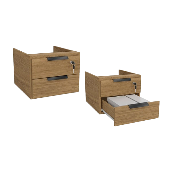 Gaveteiro de Mesa -Ref. 2001A - Linha Versatil - Kappesberg