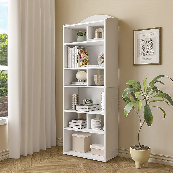 Estante Arco - Branco - Artely Móveis