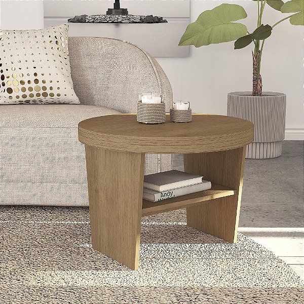 Mesa de Apoio Magnum - Cinamomo - Artely Móveis