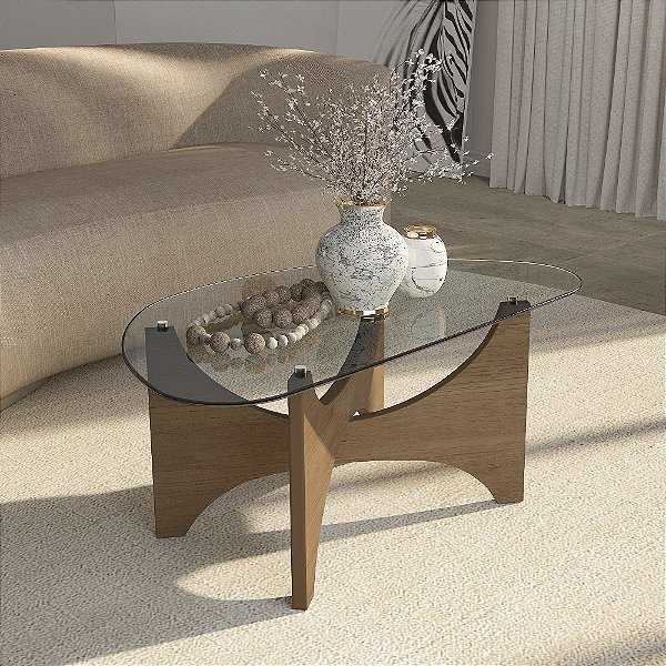 Mesa de Centro Levitá - Cinamomo - Artely Móveis