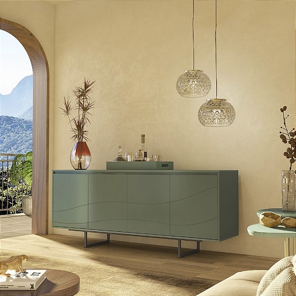 Balcão Buffet Serra do Mar - Menta - Artely Móveis