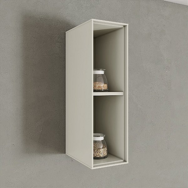 Aéreo Nicho 20cm - Ref. C664-133 - Ref. C664-133 - Areia - Linha Fineze - Móveis Henn