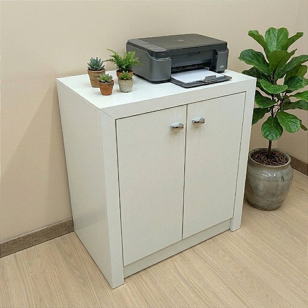 Armário Baixo p/ Escritório - ME4103 - Branco - Tecno Mobili