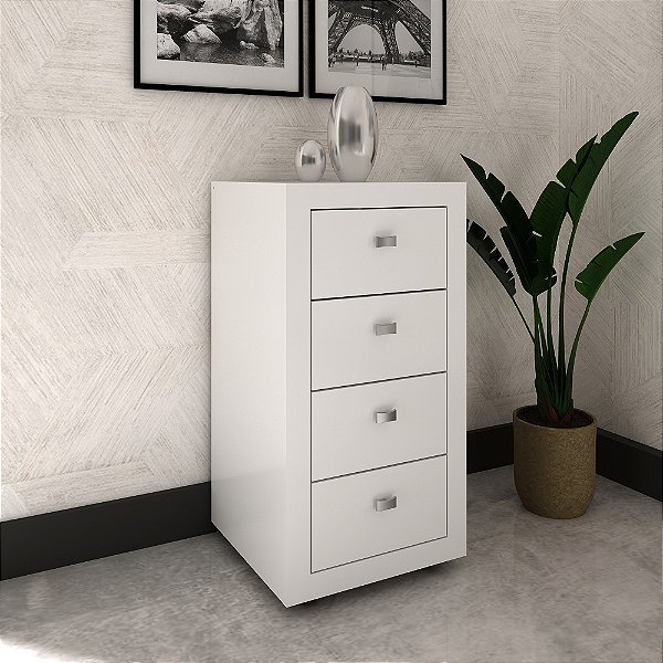 Balcão Gaveteiro - ME4133 - Branco - Tecno Mobili