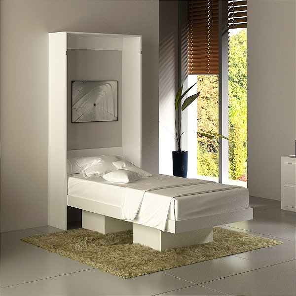 Cama Articulada Solteiro - CM8015 - Branco - Tecno Mobili