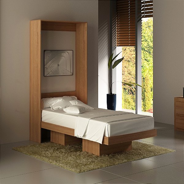 Cama Articulada Solteiro - CM8015 - Amendoa - Tecno Mobili