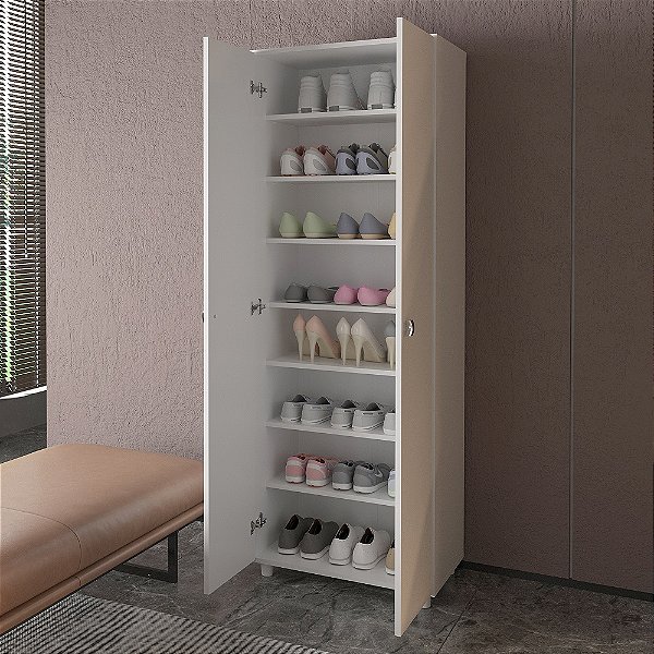 Sapateira Multiuso - SA3406 - Branco - Tecno Mobili