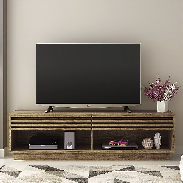 Rack 02 Gavetas - RA2000 - Amendoa - Tecno Mobili