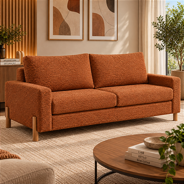 Sofá Living Haval 214cm - Estofados Rincão